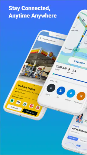 GPS+ Maps, Navigation, Traffic screenshot 1