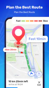 GPS Navigation Route Finder screenshot
