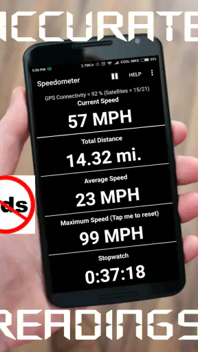 GPS Speedometer Odometer (Pro) screenshot 1