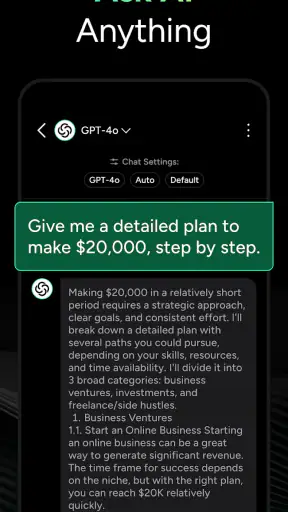 GPT Chatbot AI - Genie screenshot 1