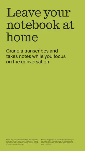 Granola - AI Meeting Notes screenshot 1