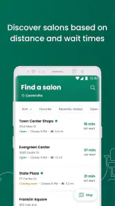 Great Clips Online Check-in screenshot