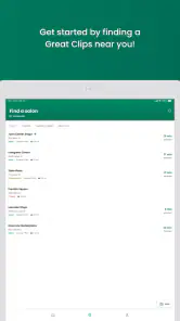 Great Clips Online Check-in screenshot