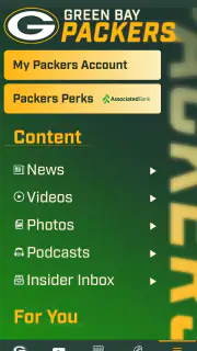 Green Bay Packers screenshot 5