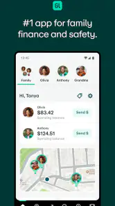 Greenlight Kids & Teen Banking screenshot