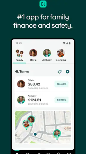 Greenlight Kids & Teen Banking screenshot 1