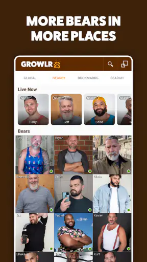 GROWLR: Gay Bears Near You screenshot 1