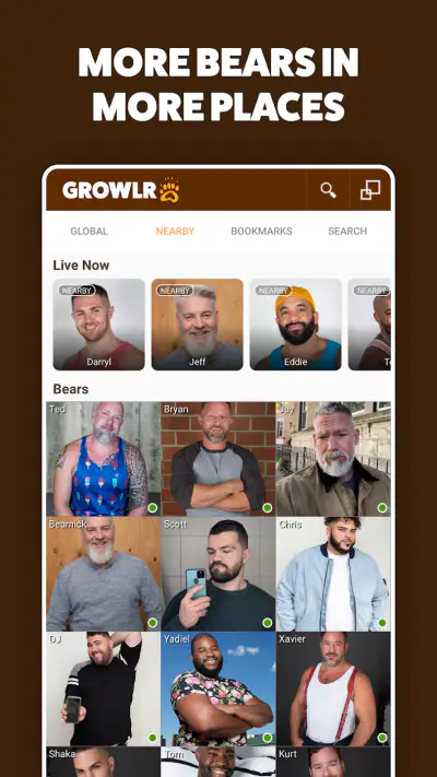 GROWLR: Gay Bears Near You screenshot 1
