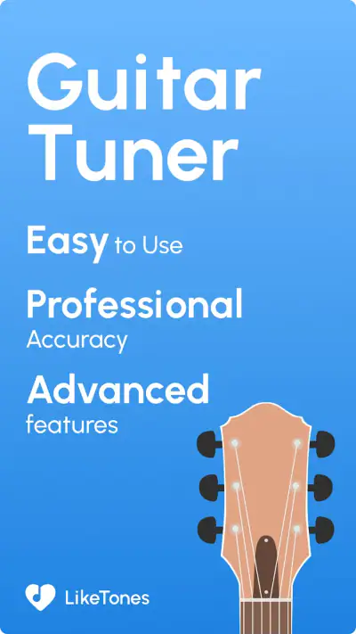Guitar Tuner - LikeTones screenshot 1