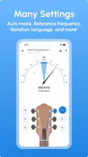 Guitar Tuner - LikeTones screenshot 4