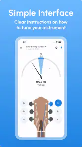 Guitar Tuner - LikeTones screenshot