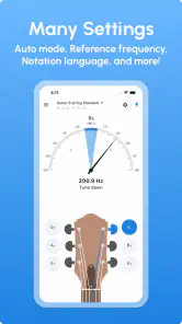 Guitar Tuner - LikeTones screenshot