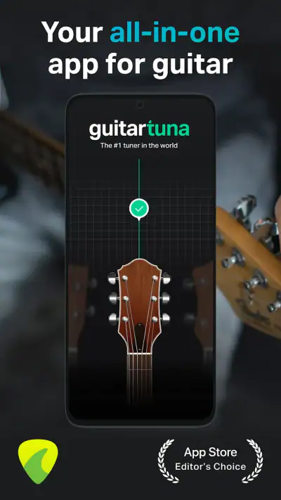 GuitarTuna: Tune & Play Guitar screenshot 1