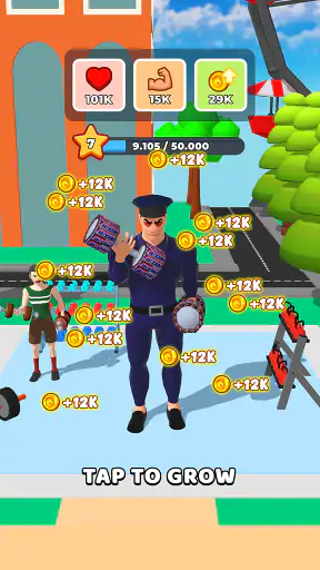 Gym Idle Clicker: Fitness Hero screenshot 1