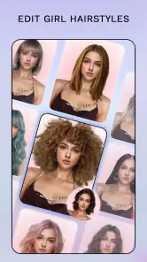 Hair Color Changer: Hairstyles screenshot