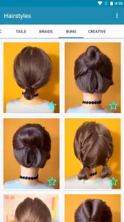 Hairstyles for short hair screenshot 5