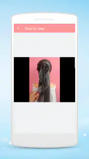 Hairstyles step by step screenshot 7