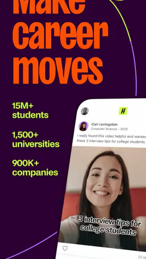 Handshake Jobs & New Careers screenshot 1