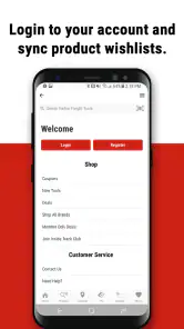 Harbor Freight Tools screenshot