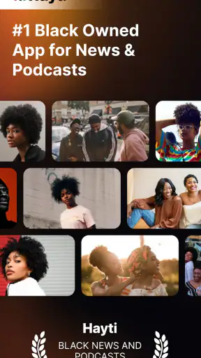 Hayti: Black News and Podcasts screenshot 1