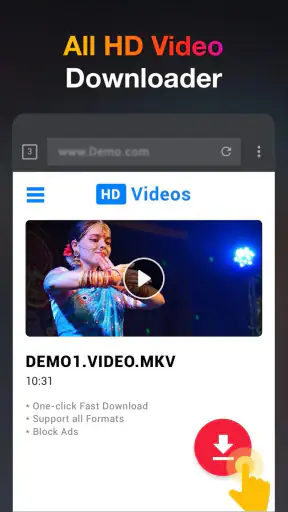 HD Video Downloader App - 2022 screenshot 1