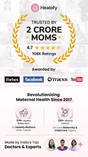 Healofy Pregnancy & Parenting screenshot 1