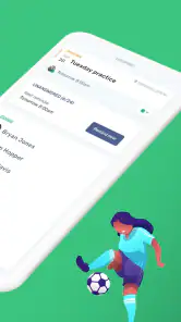 Heja Sports Team Communication screenshot