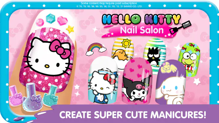 Hello Kitty Nail Salon screenshot 1