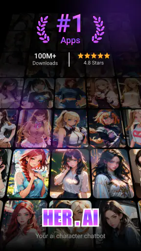 Her.AI - Funny Chat Friend screenshot 1