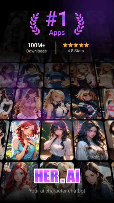 Her.AI - Funny Chat Friend screenshot 1