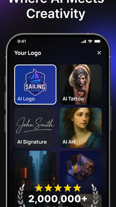 Hexa AI: Logo & Design Creator screenshot 1
