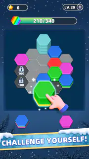 Hexa Master 3D - Color Sort screenshot 2