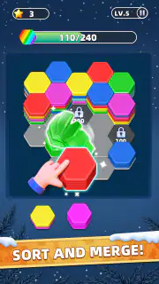 Hexa Master 3D - Color Sort screenshot 7