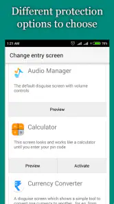 Hide Photos, Video and App Loc screenshot