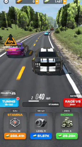Highway Overtake - Car Racing screenshot 1