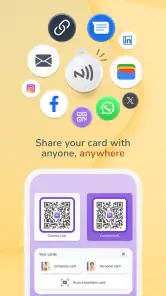 HiHello: Digital Business Card screenshot