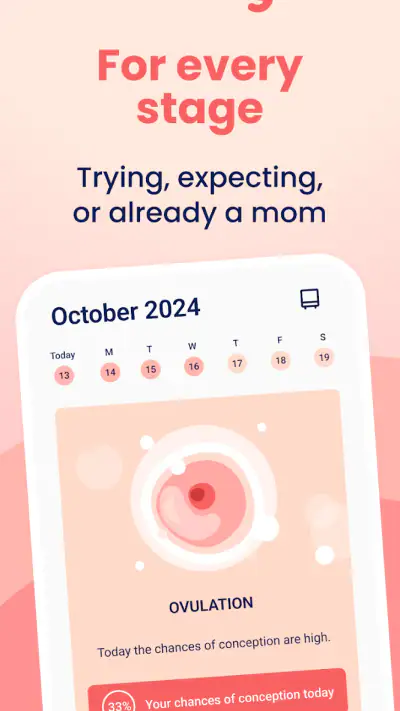 HiMommy: Ovulation & Pregnancy screenshot 1
