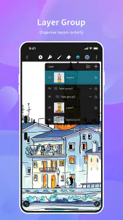 HiPaint -Sketch Draw Paint it! screenshot 2