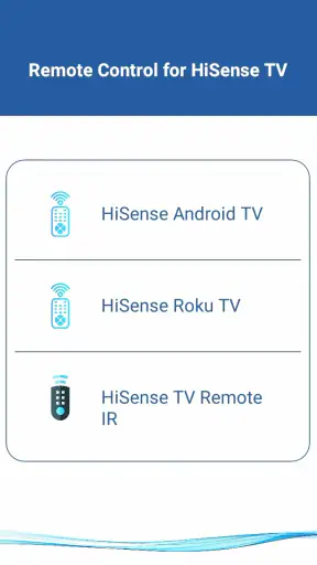 HiSense Smart TV Remote screenshot 1