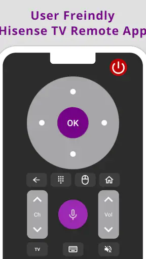 Hisense TV Remote screenshot 1