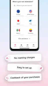 Holafly eSIM Prepaid Card screenshot