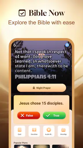 Holy Bible Time-Verses&Audio screenshot 1
