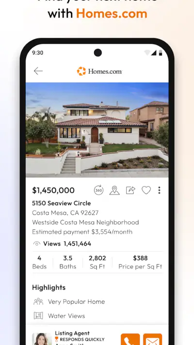 Homes.com Real Estate Search screenshot 1