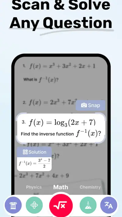 Homework AI - Math & Essay App screenshot 1