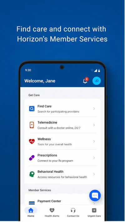 Horizon Blue screenshot 1