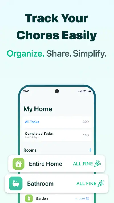 House Chores Cleaning Schedule screenshot 1