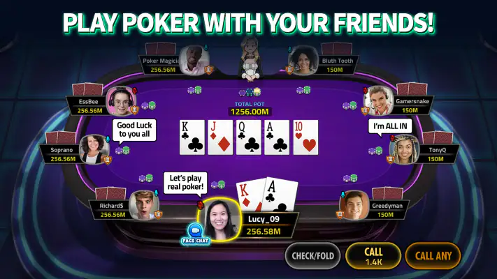 House of Poker - Texas Holdem screenshot 1