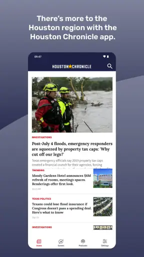 Houston Chronicle screenshot 1