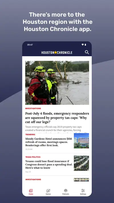 Houston Chronicle screenshot 1