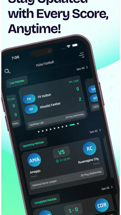 Huba Football screenshot 1